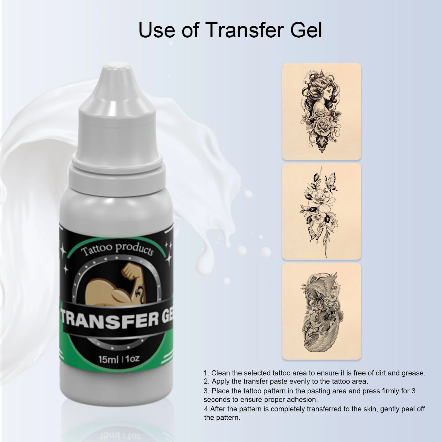 YILONG Wireless Rotary Tattoo Pen Kit With 1500mAh Power Supply