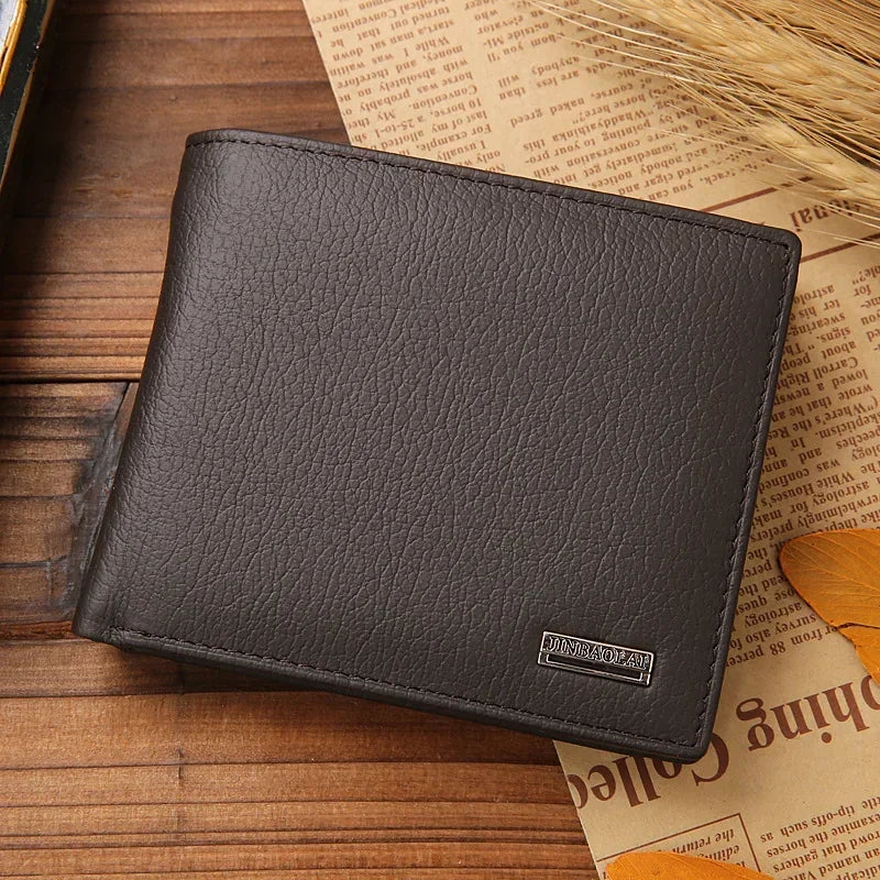 Genuine Leather Men Wallet Real Cowhide Premium Card Holder by S And B Enterprise