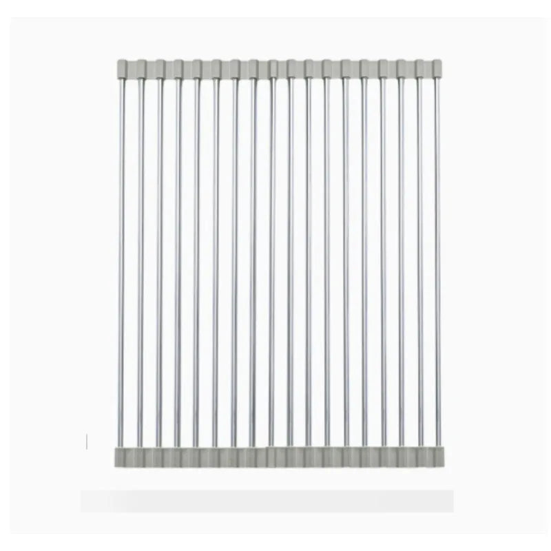 Stainless Steel Expandable Dish Drying Rack for Kitchen Counter
