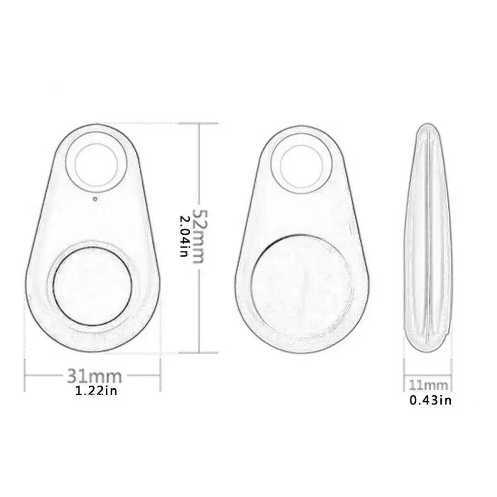 Wireless Mini GPS Tracker Anti Lost Alarm for Keys Wallet by S And B Enterprise