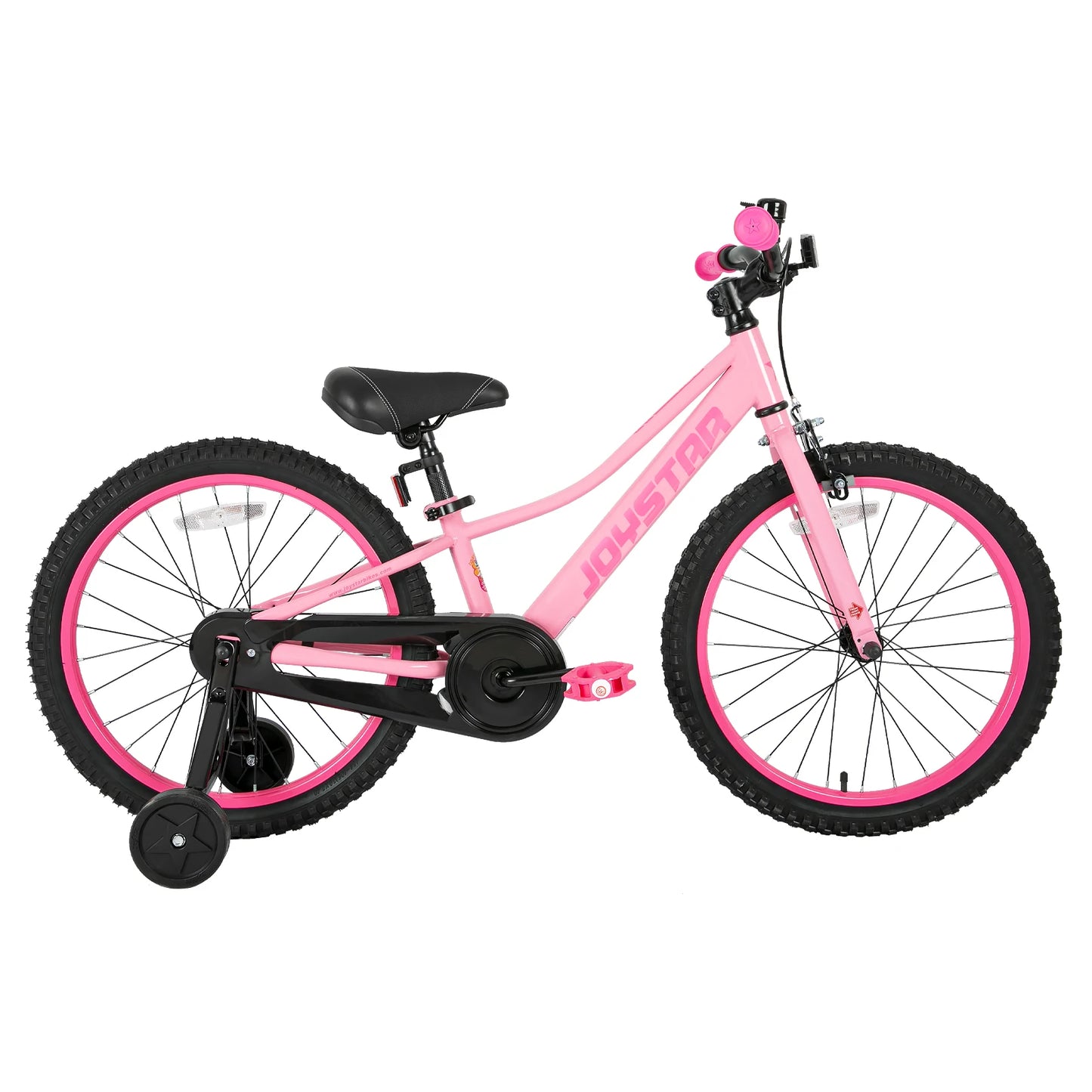 JOYSTAR Kids Mountain Bike With Training Wheels And Handbrake