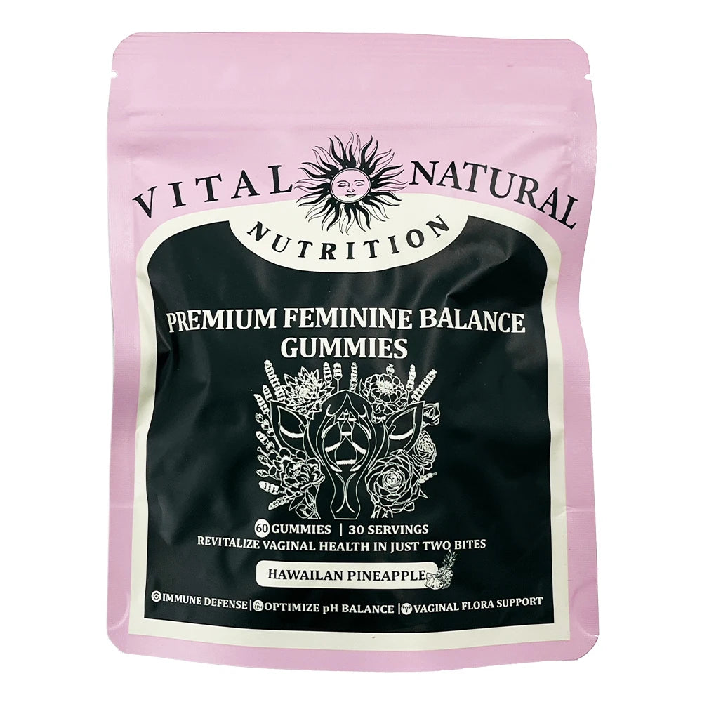60 Pieces of Vital Source Feminine Balance Gummies Are Selling Well, Caring for Women Preferred Gift - Hawaiian Pineapple by S And B Enterprise