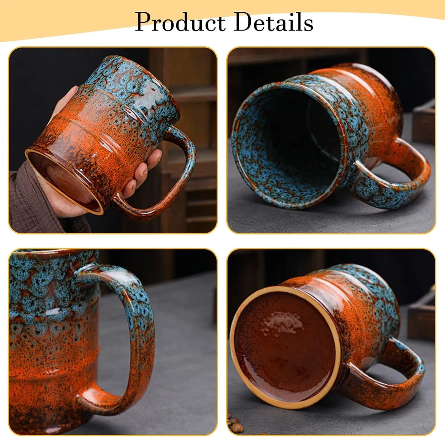 Ceramic Coffee Mug Gift Dishwasher Microwave Safe