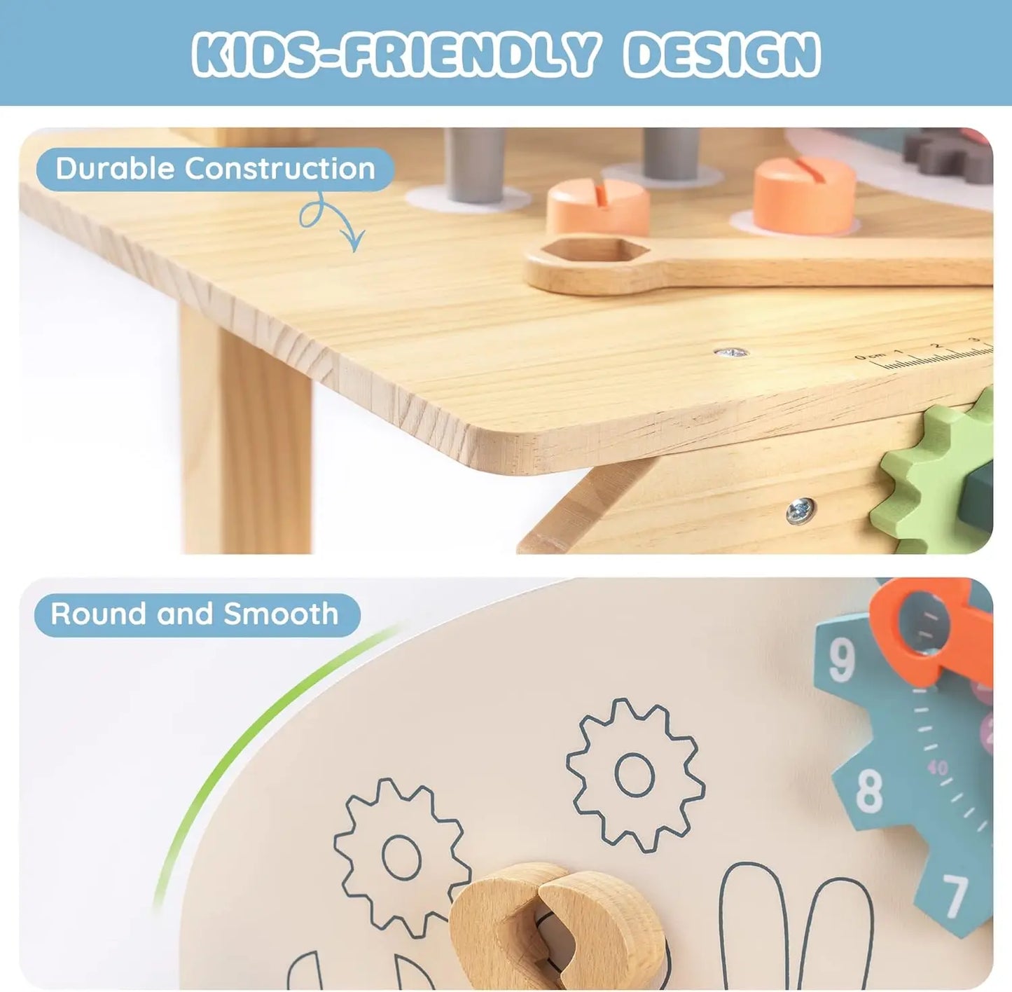 Rolife Robotime Kids Tool Bench Set