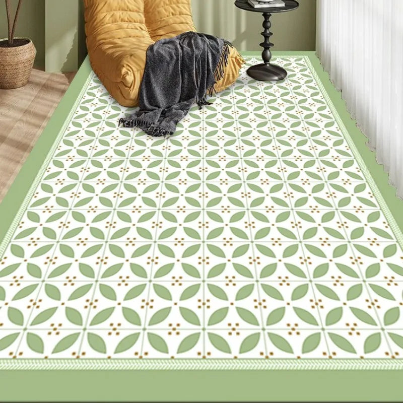 Balcony Mats Kitchen Floor Mat PVC Waterproof Sun-proof Carpet Leather Non-slip Dirt-resistant Rug Wear-resistant Ковер 러그 Tapis by S And B Enterprise