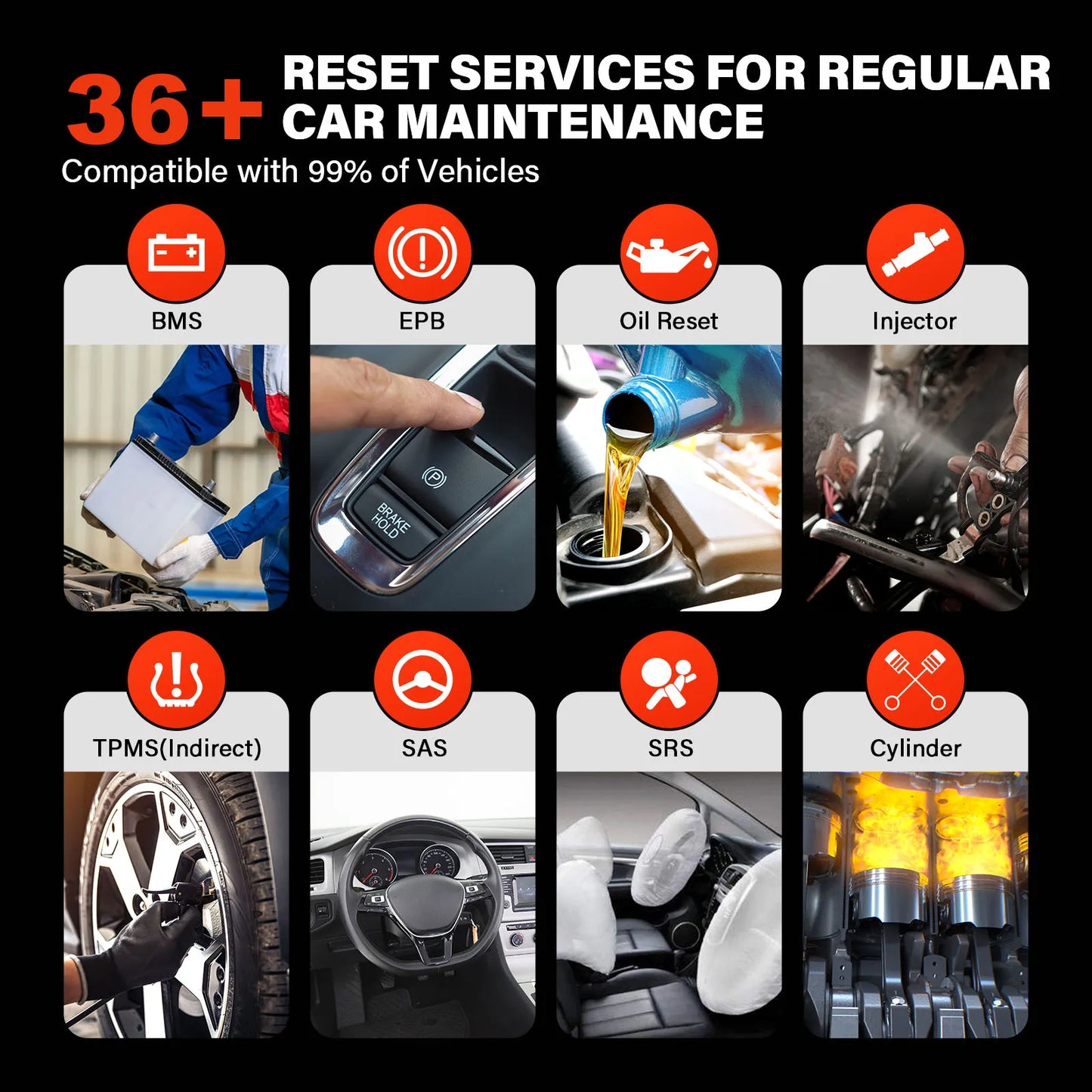 Autel MaxiCOM MK808KBT PRO OBD2 Diagnostic Tool Bidirectional Control