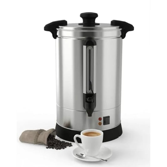 Commercial Coffee Urn 100 Cup Stainless Steel Coffee Maker by S And B Enterprise