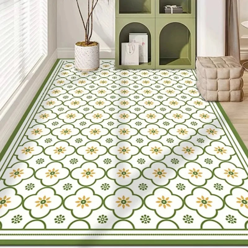 Balcony Mats Kitchen Floor Mat PVC Waterproof Sun-proof Carpet Leather Non-slip Dirt-resistant Rug Wear-resistant Ковер 러그 Tapis by S And B Enterprise