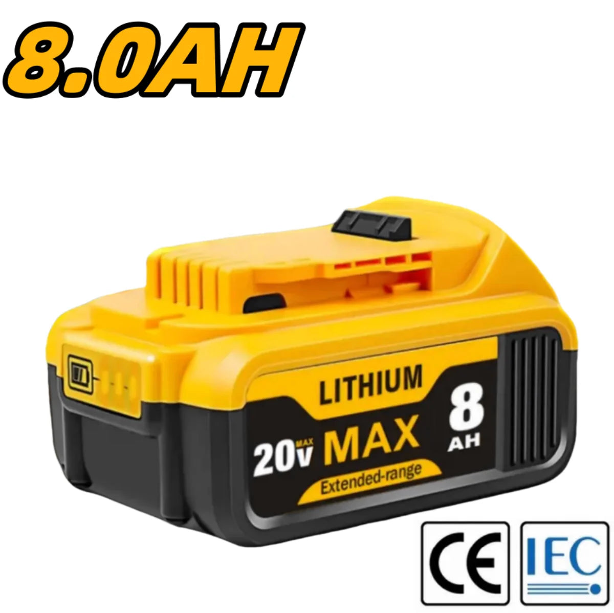 Blawhi 20V 8.0Ah Li-Ion Replacement Battery for Dewalt Tools