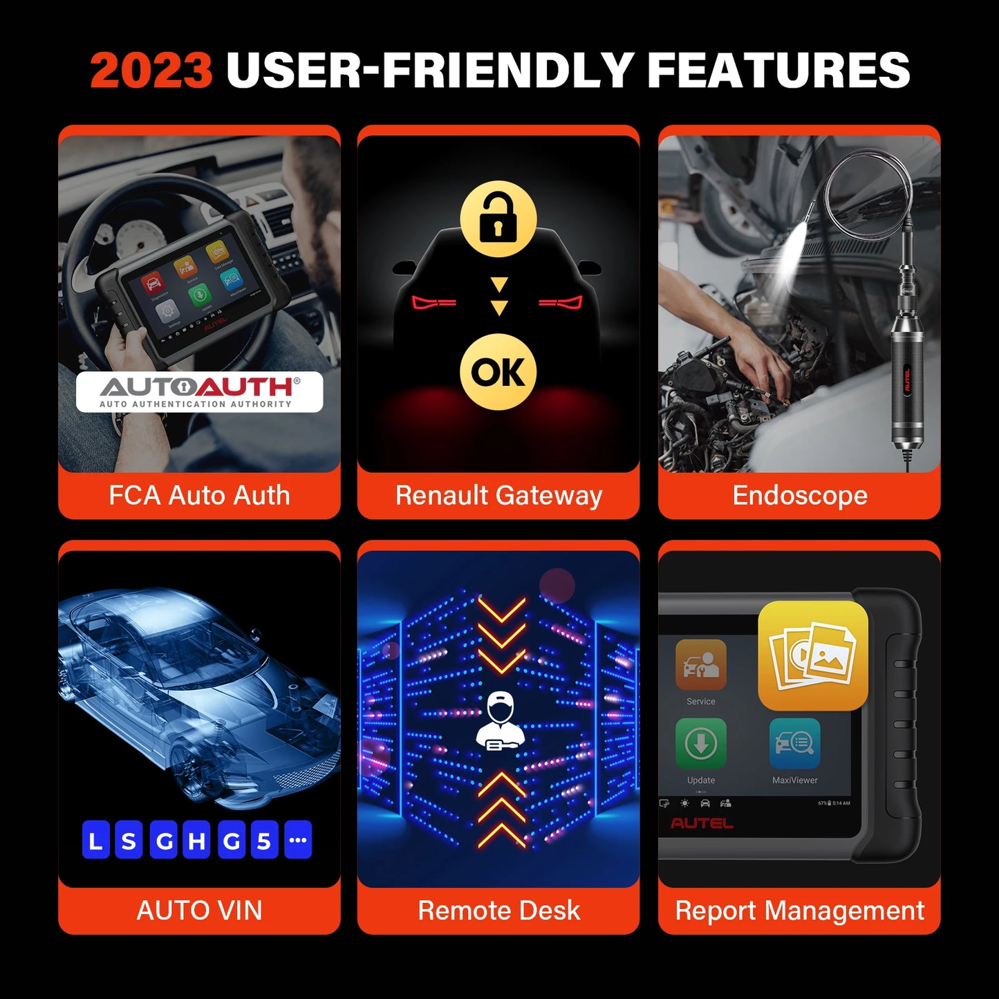 Autel MaxiCOM MK808KBT PRO OBD2 Diagnostic Tool Bidirectional Control