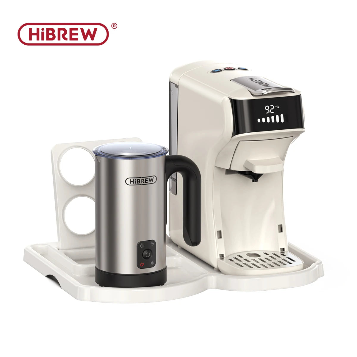 HiBREW 6in1 Capsule Coffee Machine H1B Nespresso Dolce Gusto Compatible