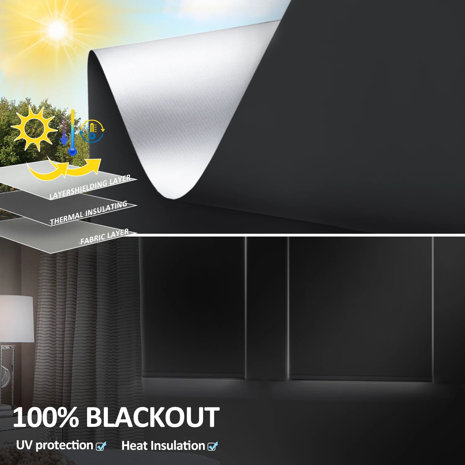 Format Smart Roller Shades With Remote Control For Windows by S And B Enterprise