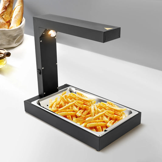 Commercial Heat Lamp Food Warmer Free Standing Countertop