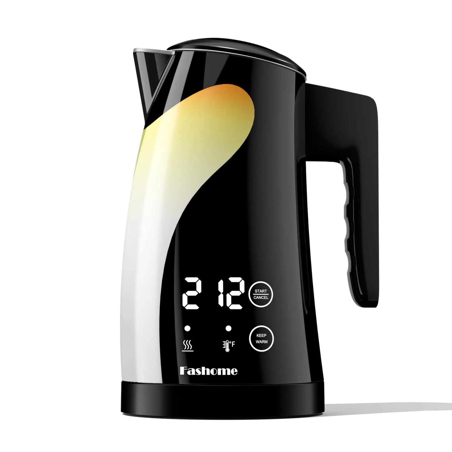 1.25L Electric Kettle Digital LED Display Electric Tea Kettle 2Hour Keep Warm Temperature Control Fast Boiling Hot Water Boiler