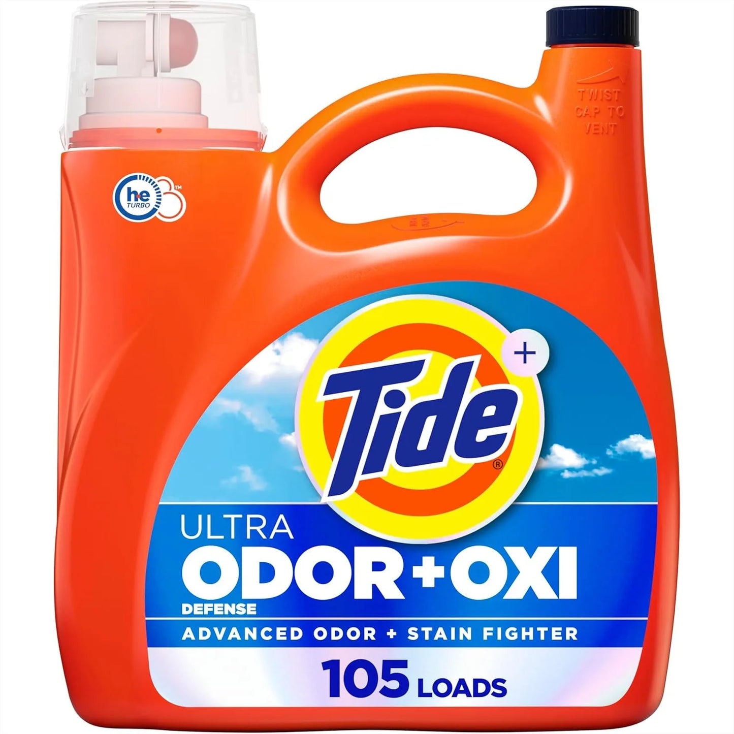 Liquid Laundry Detergent With Advanced Odor And Stain Fighting