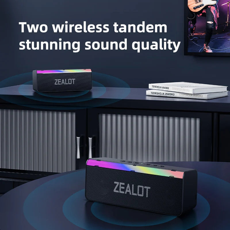 ZEALOT Outdoor Bluetooth Speaker 20W Superior Sound And Bass