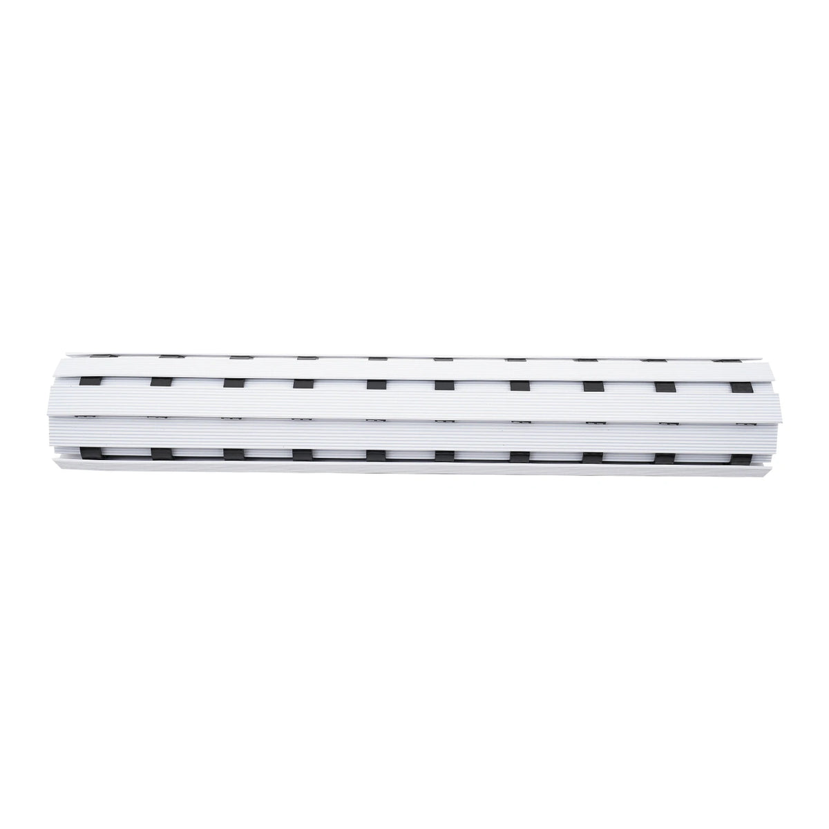 Shower mat, large non-slip PVC, 35.4×24 in, textured surface, white