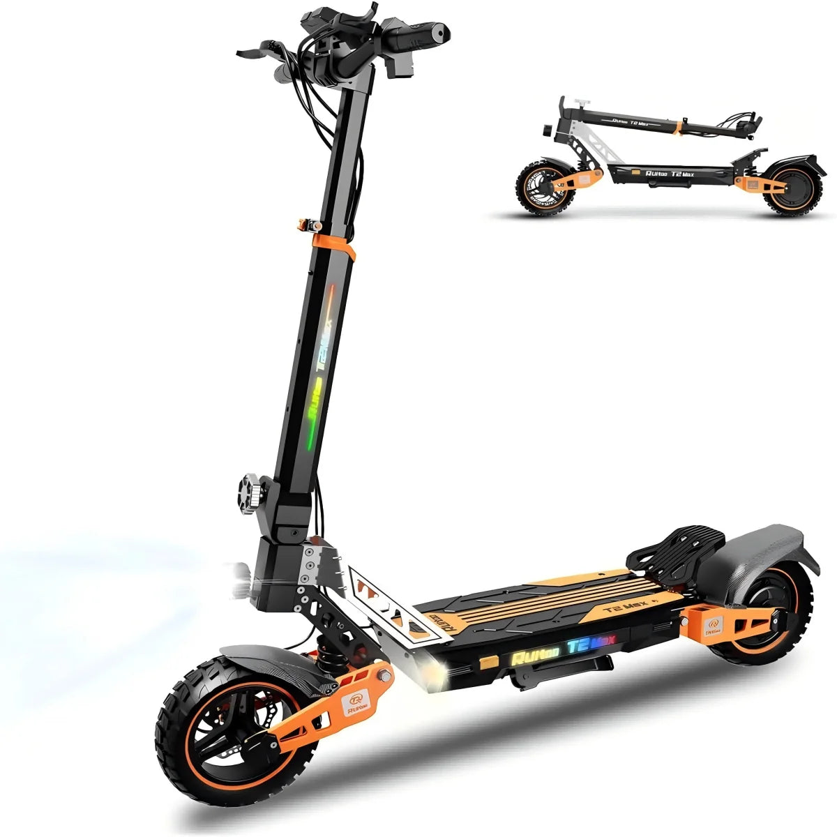 Electric Scooter for Adults, 1000W Motor, 48V 20.8Ah Battery, 31 Miles Range, 10" Off-Road Tires, Foldable E Scooter with LED Display and Disc Brake by S And B Enterprise