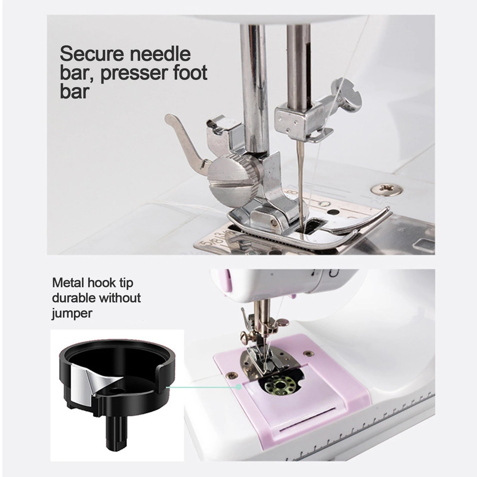 12 Stitch Mini Electric Sewing Machine for Home Use by S And B Enterprise