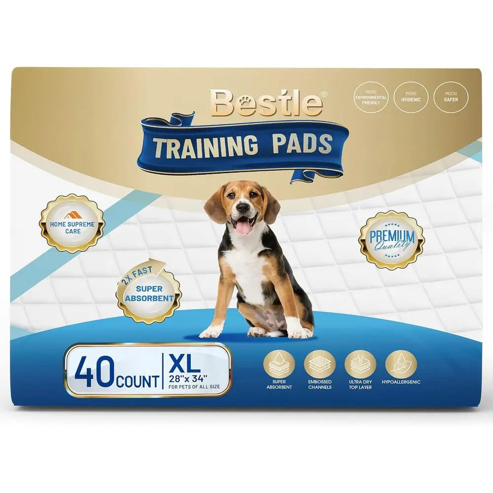 Extra Large Pet Training Pads 40 Count Absorbent Leak Proof by S And B Enterprise