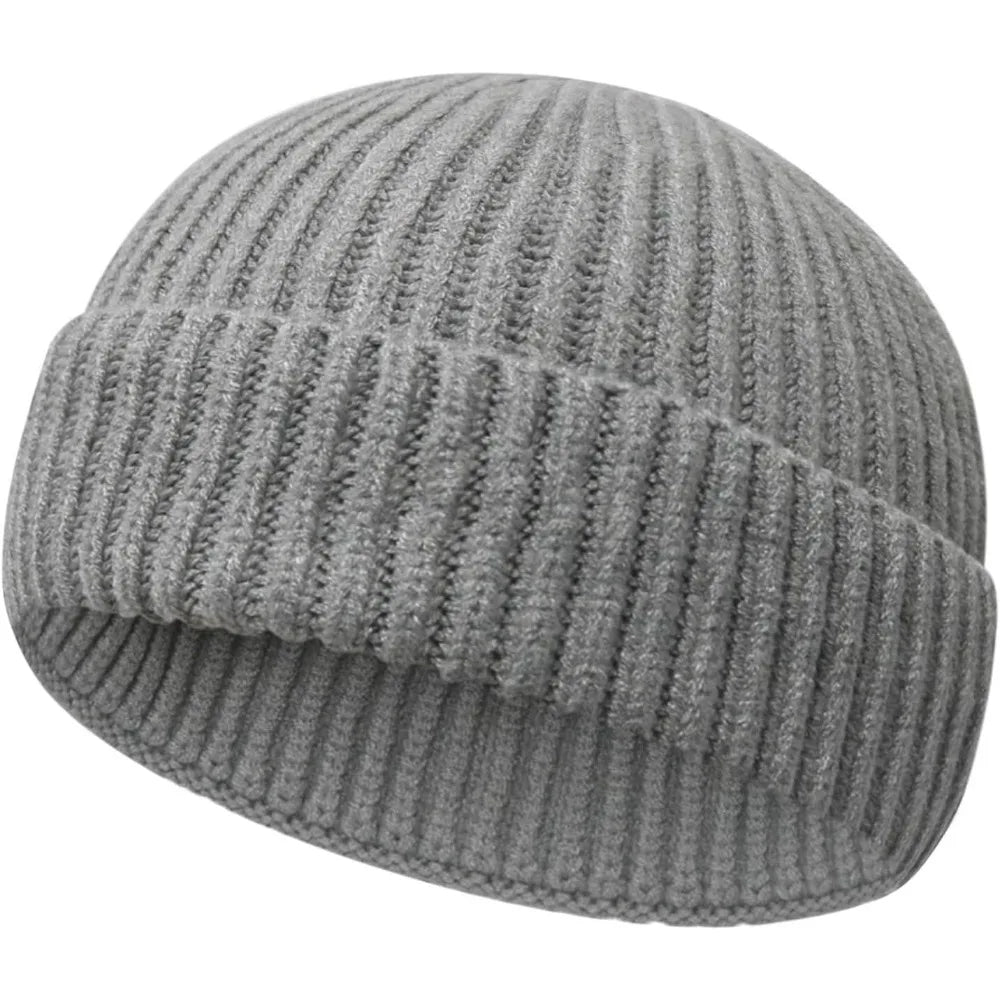 Unisex Fisherman Knit Beanie Watch Cap Winter Warm Hat Outdoors