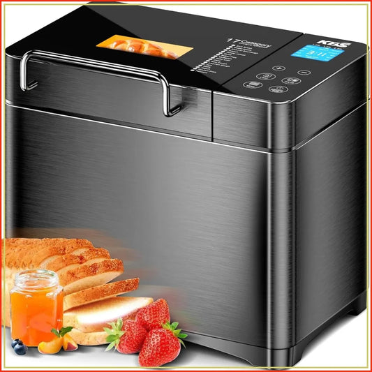710W Convection Bread Maker With Dual Heaters And Nut Dispenser by S And B Enterprise