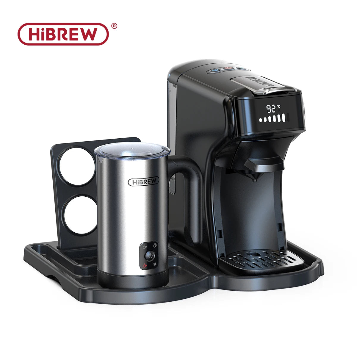 HiBREW 6in1 Capsule Coffee Machine H1B Nespresso Dolce Gusto Compatible