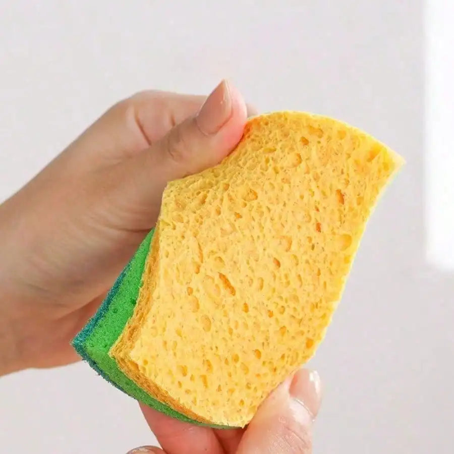 10pcs Kitchen Cleaning Sponges, Dishwashing Cloths, Multi-Functional Stain Removal Pads, Household Cleaning Supplies, Advanced Non-Scratch Dishwashing Sponges, Super Absorbent Durable Kitchen Sponges