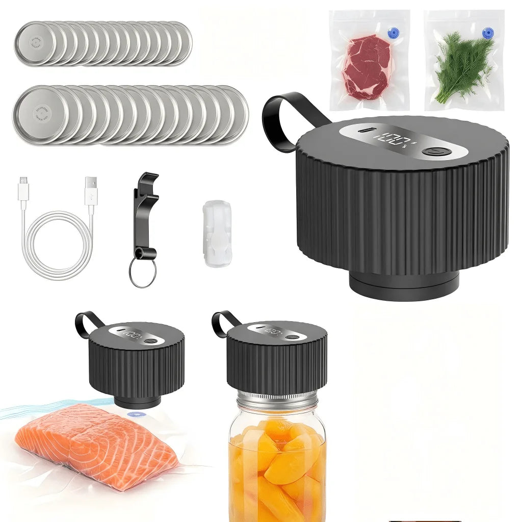 Three In One Electric Mason Jar Sealing Machine With Lids by S And B Enterprise