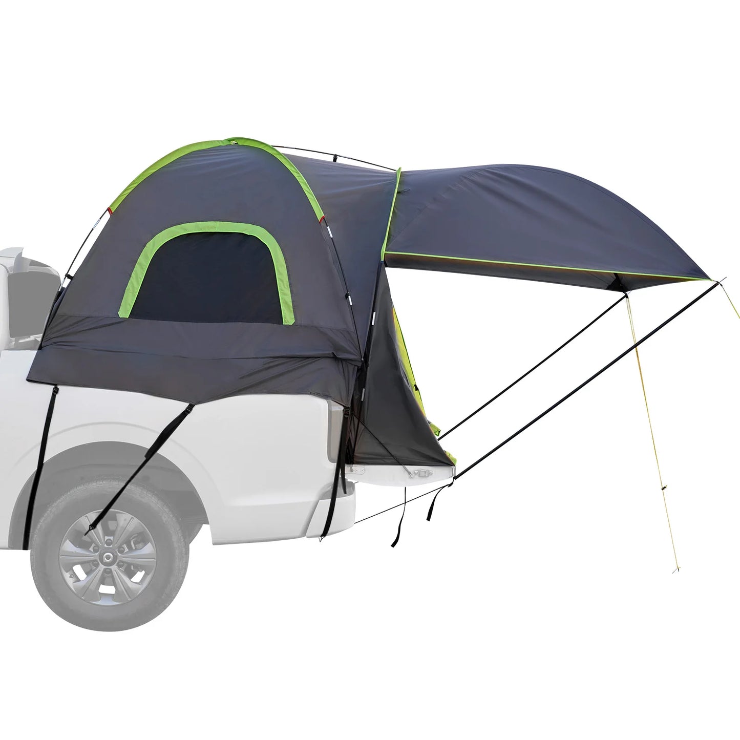 SucceBuy Pickup Truck Tent For Camping Waterproof PU2000 Expandable Awning