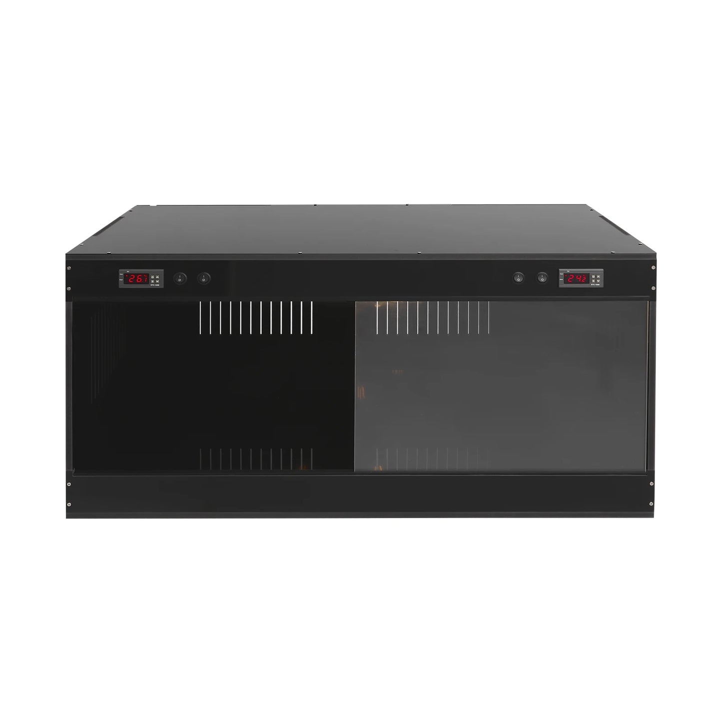 Reptile Terrarium With Viewing Window And Dual Temperature Controllers by S And B Enterprise