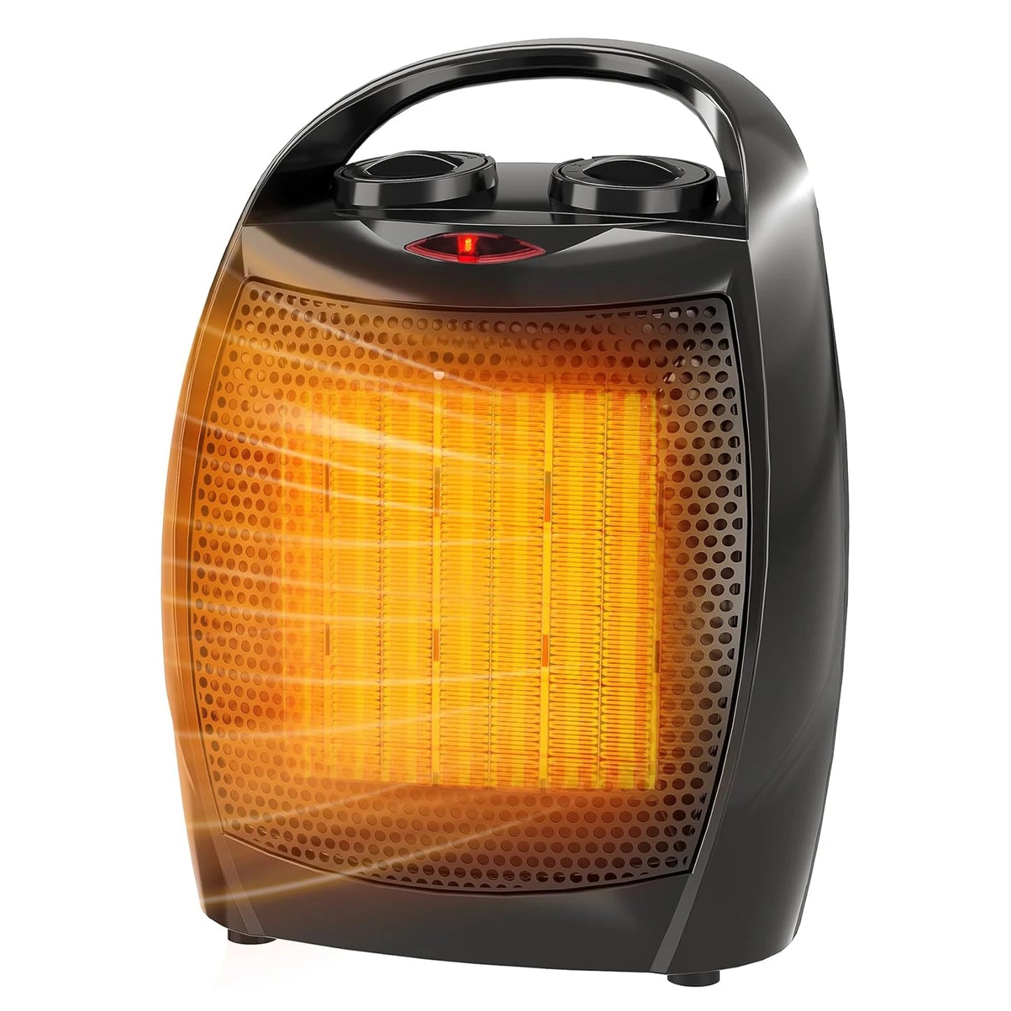 Acekool Portable Ceramic Heater and Fan With Thermostat