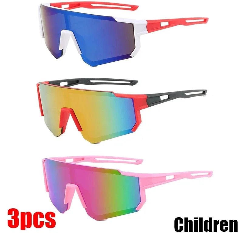 Fashion Anti-UV Sports Children's Sunglasses Sun Protection Summer Traveling Eye Protection Sun Glasses Trendy Glasses UV400 by S And B Enterprise