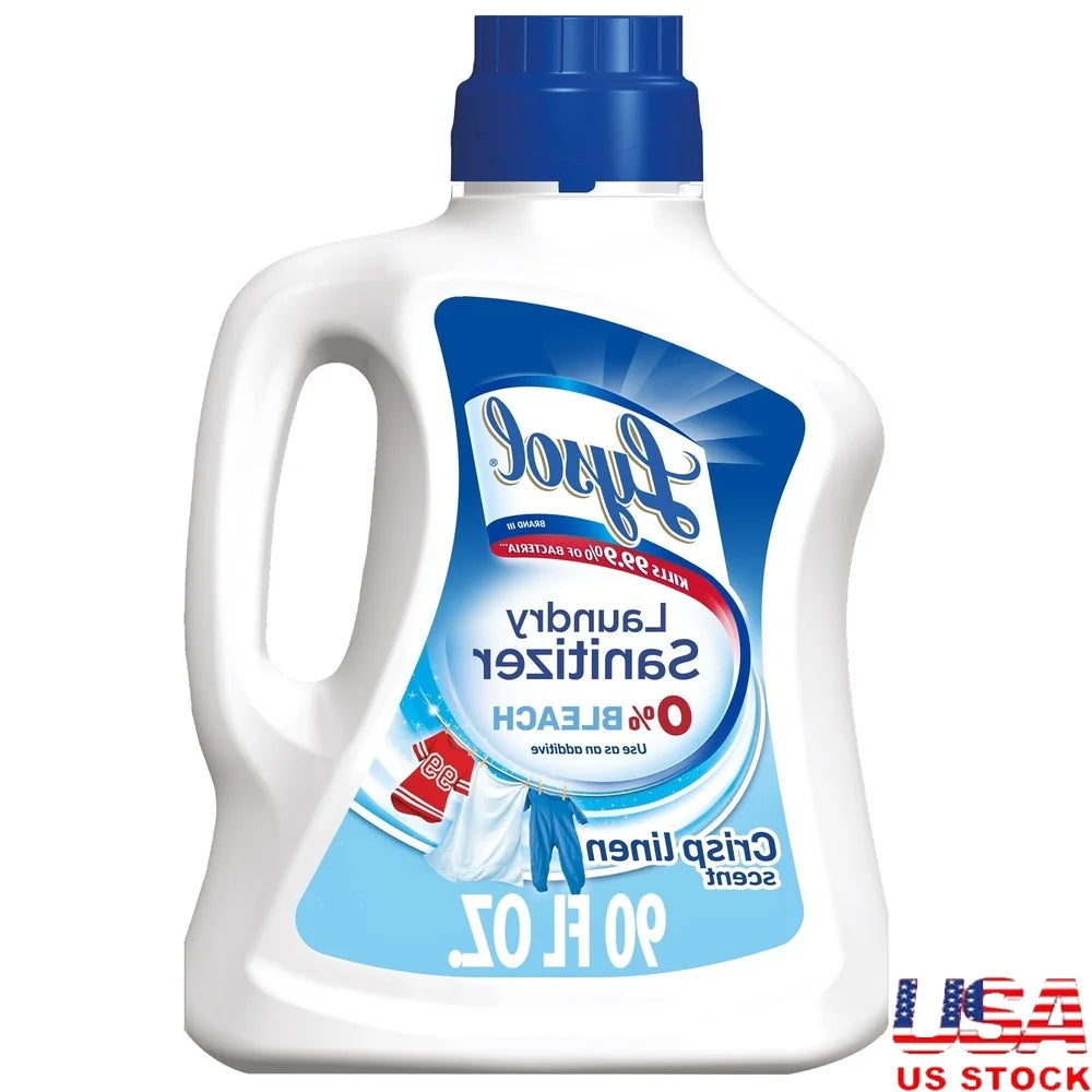 Laundry Sanitizer Additive Kills 99 Percent Bacteria Bleach Free