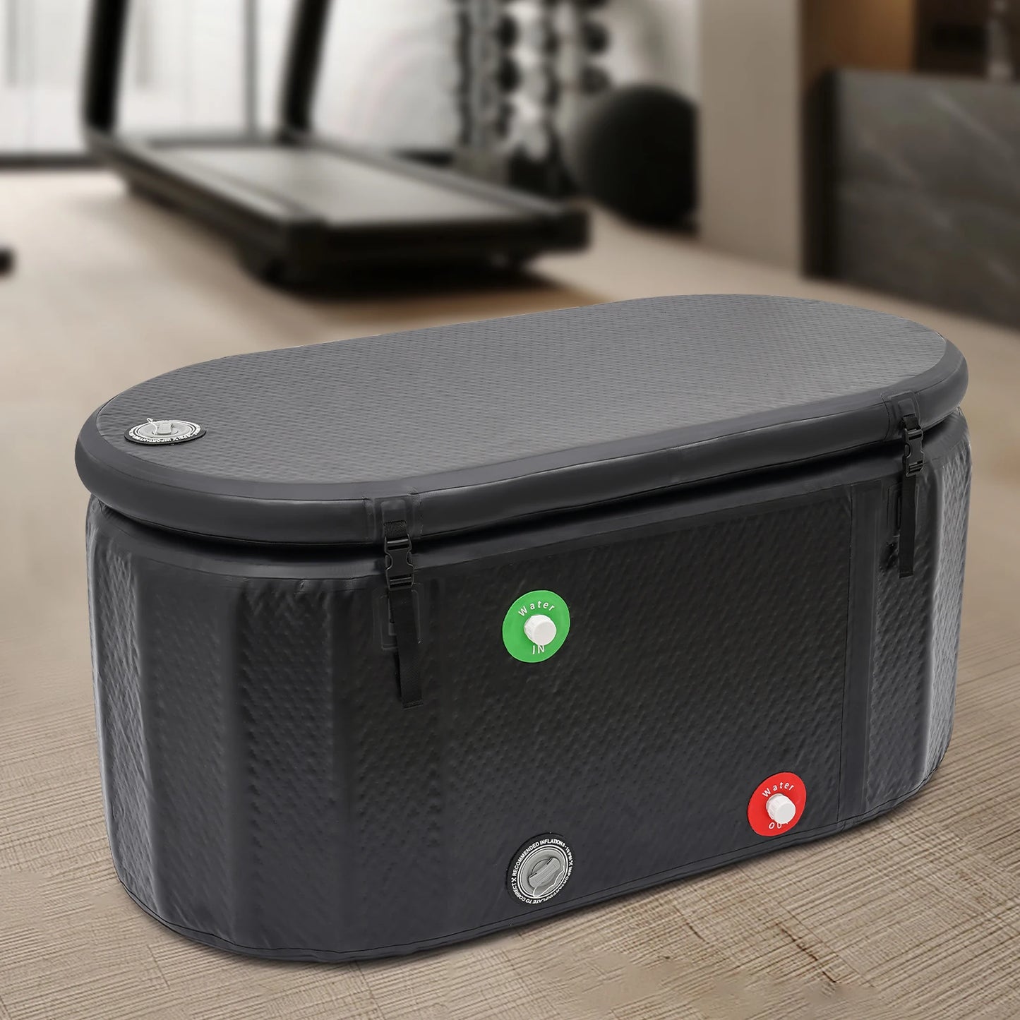 Inflatable Ice Bath Tub For Athletes Recovery With Pump