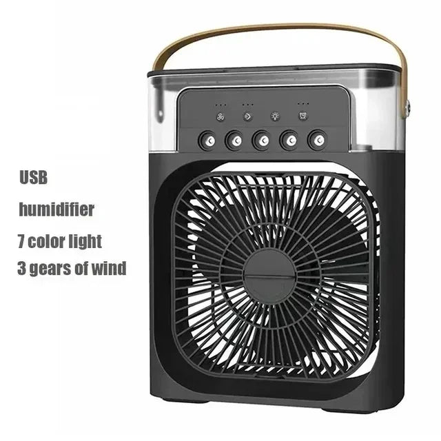 Kualool 3-In-1 Air Cooler Humidifier Portable Night Light by S And B Enterprise
