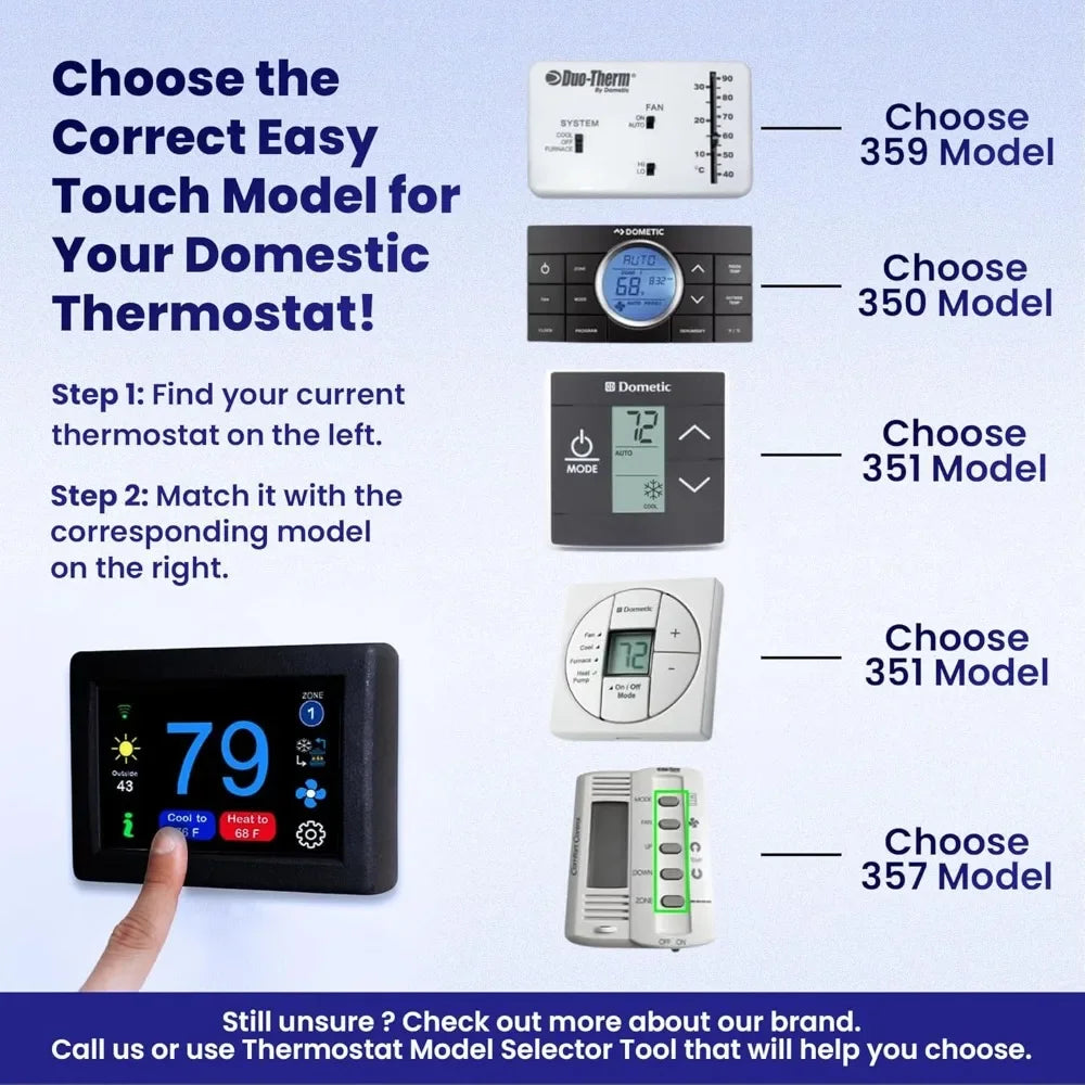 EasyTouch Digital WiFi Bluetooth Thermostat Programmable Replacement RV
