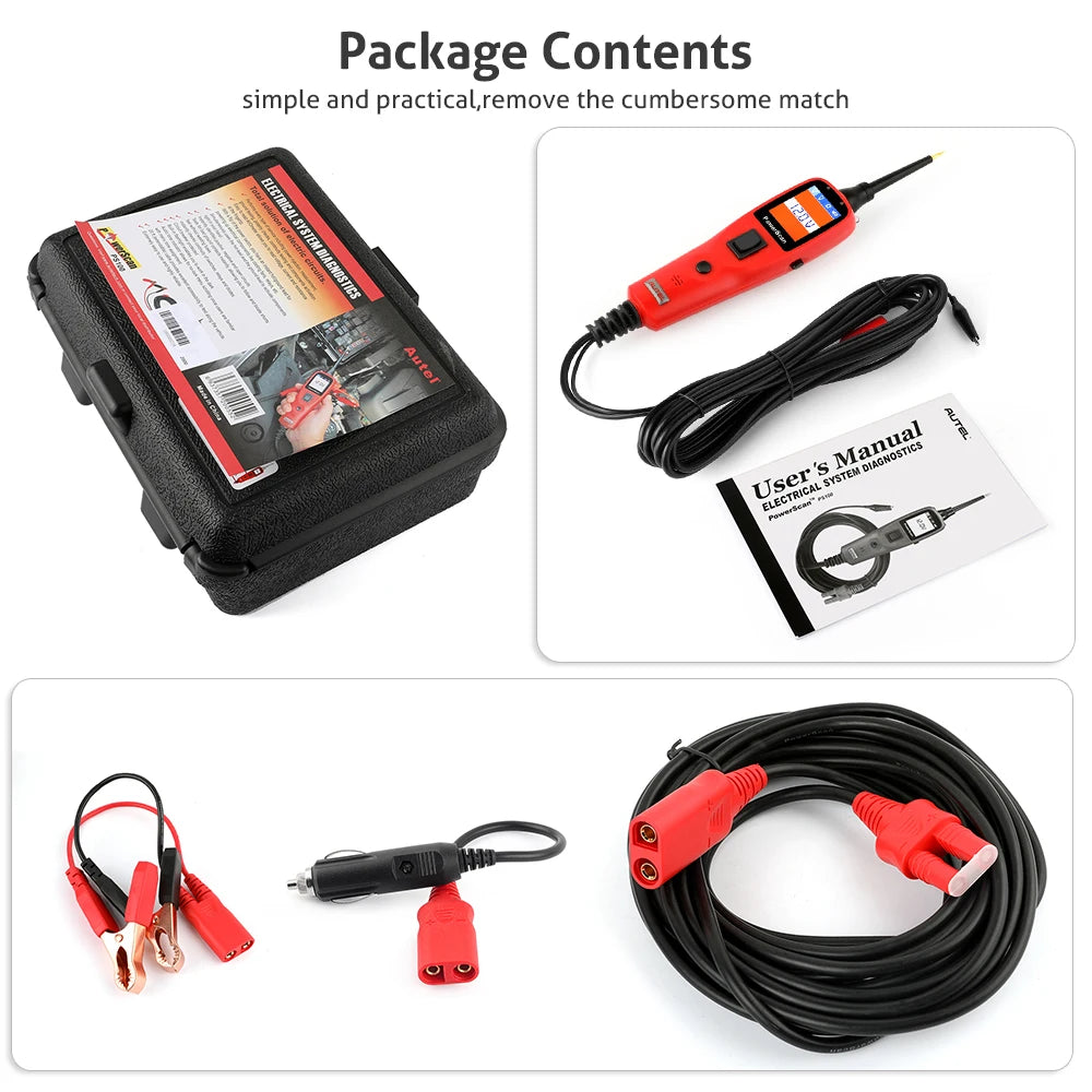 Autel PS100 PowerScan Electrical Automotive Circuit Tester