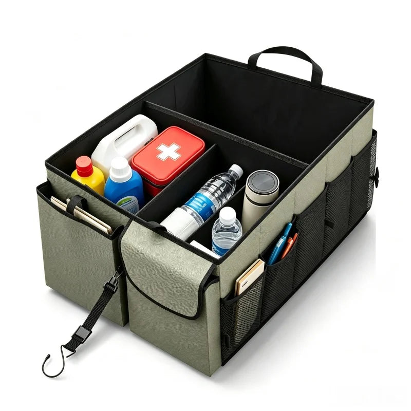 Big Capacity Car Storage Box Car Trunk Organizer Eco-Friendly Super Durable Collapsible Cargo Storage Tool Auto Trucks Trunk Box