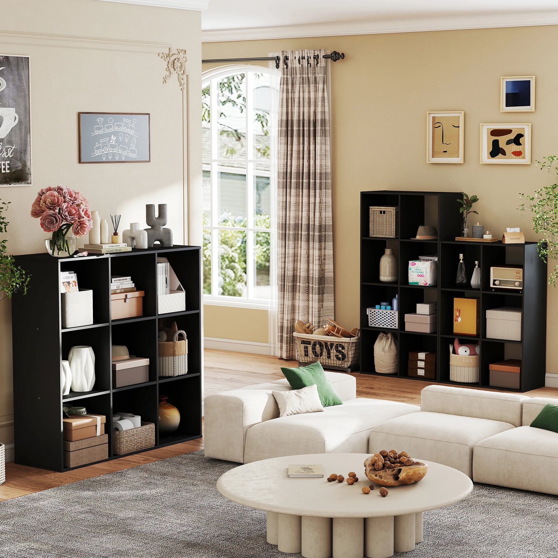 JHK 9 Cube Storage Organizer Bookcase by S And B Enterprise
