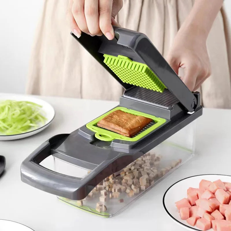 Safe Hand Guard Vegetable Cutter For Cooking Together