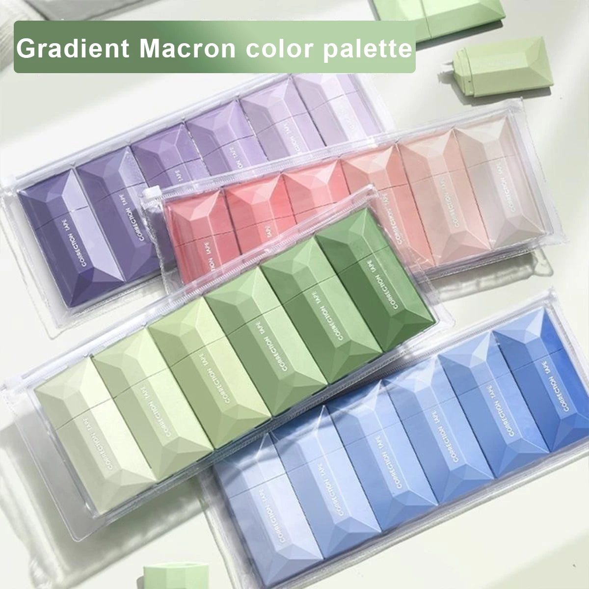 Correction Tape Set 6Pcs Portable Whiteout For School Use by S And B Enterprise