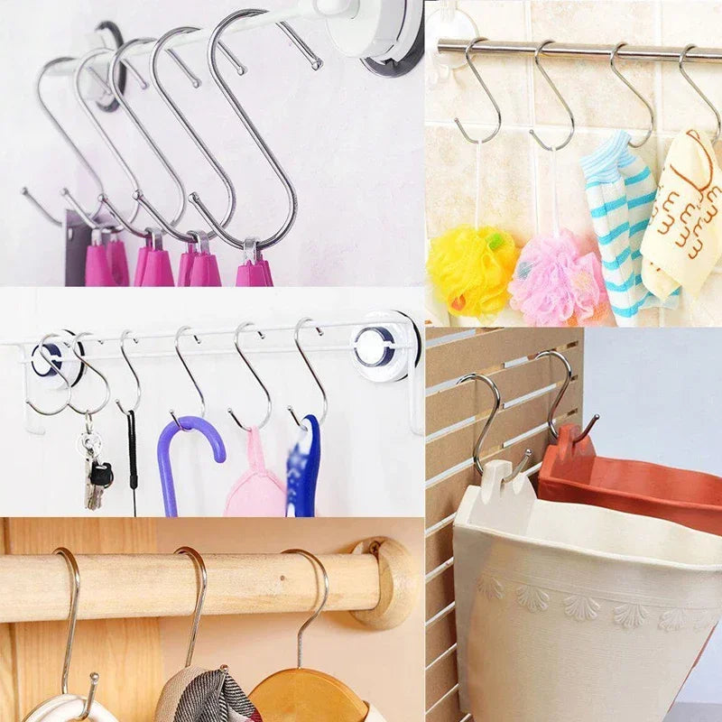 Stainless Steel S Hooks For Kitchen And Butcher Shop Use