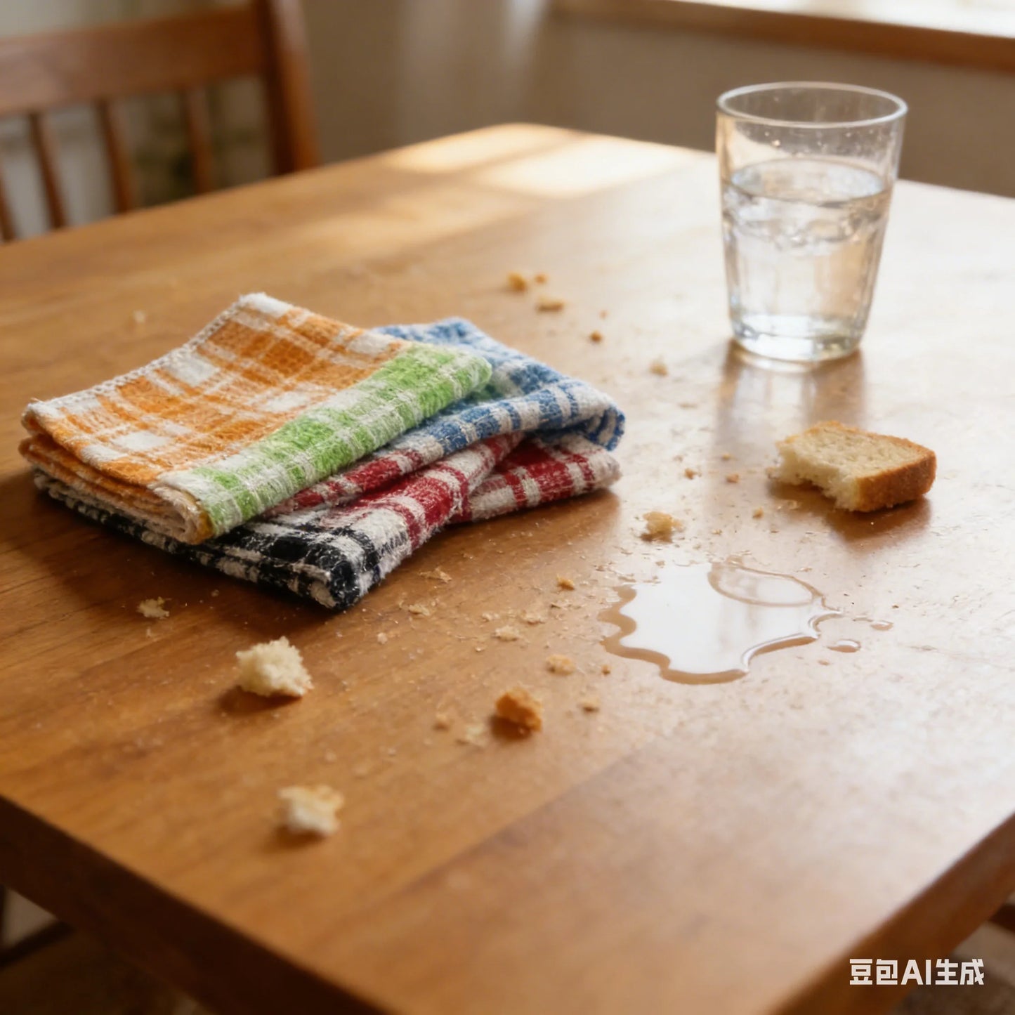 NONECN 100 Percent Cotton Dish Cloths Waffle Weave Towels