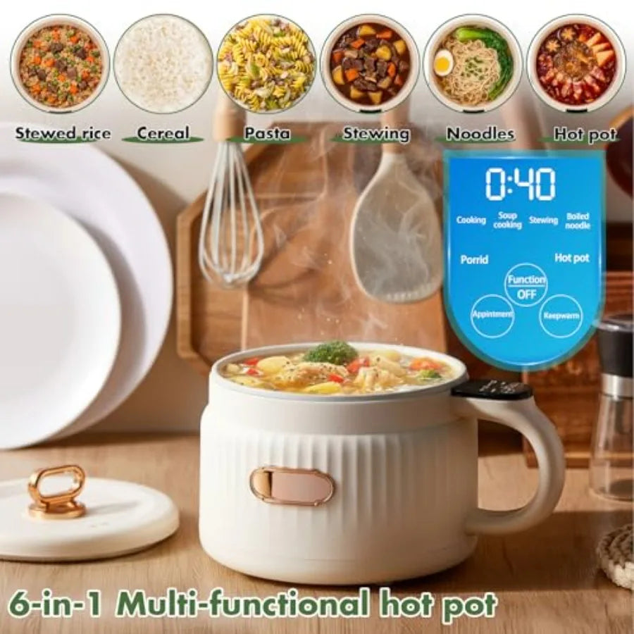 YAO HUI HUANG Electric Ramen Rice Cooker With Dry Protection