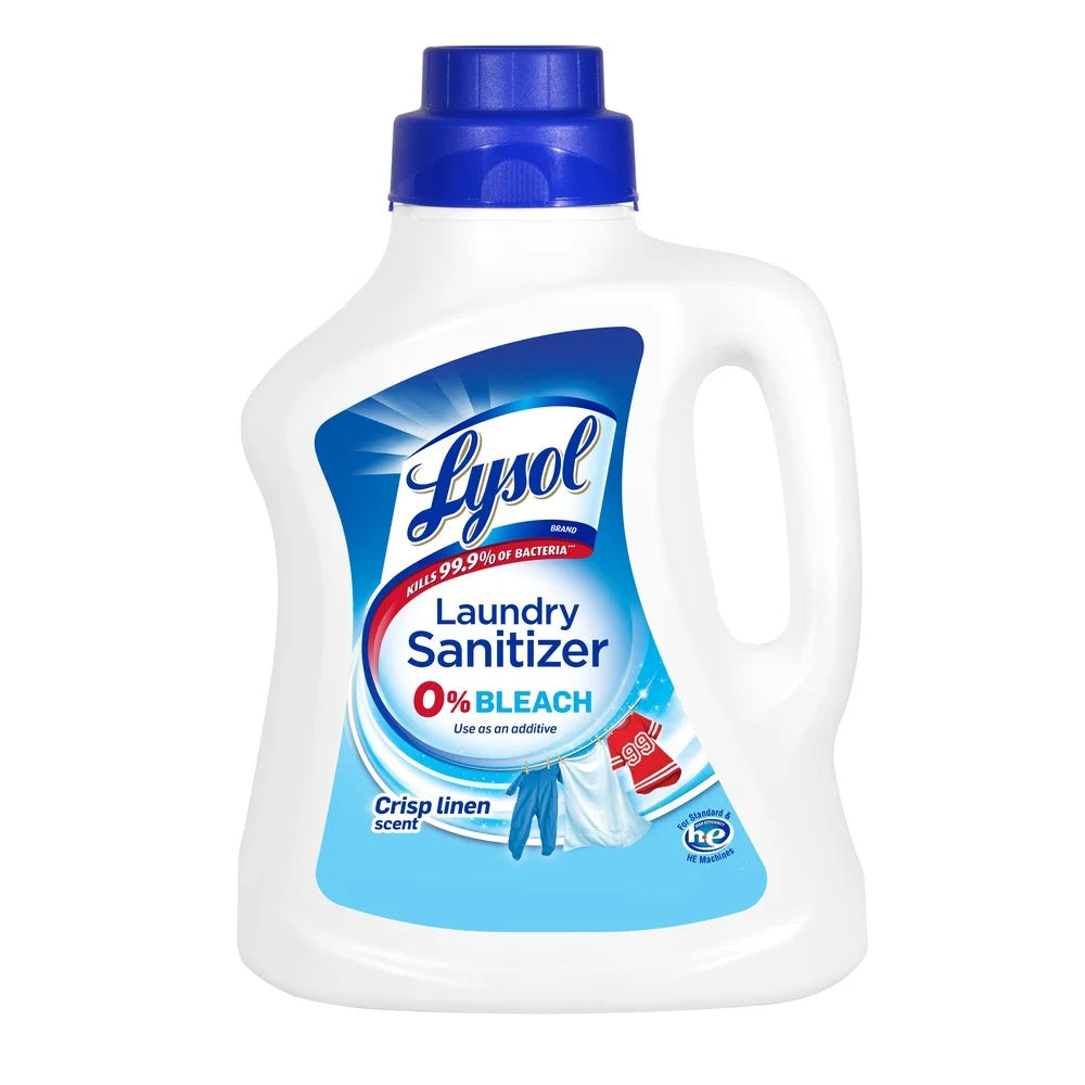 Laundry Sanitizer Additive Kills 99 Percent Bacteria Bleach Free