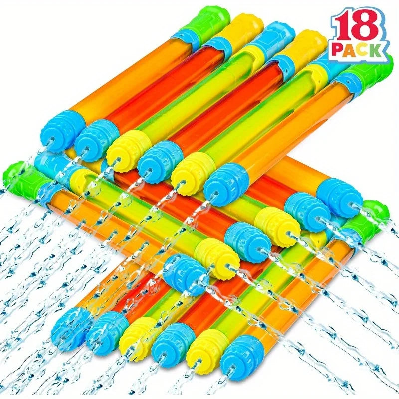 Joyfy 18-Pack Water Gun Set For Summer Outdoor Pool Fun