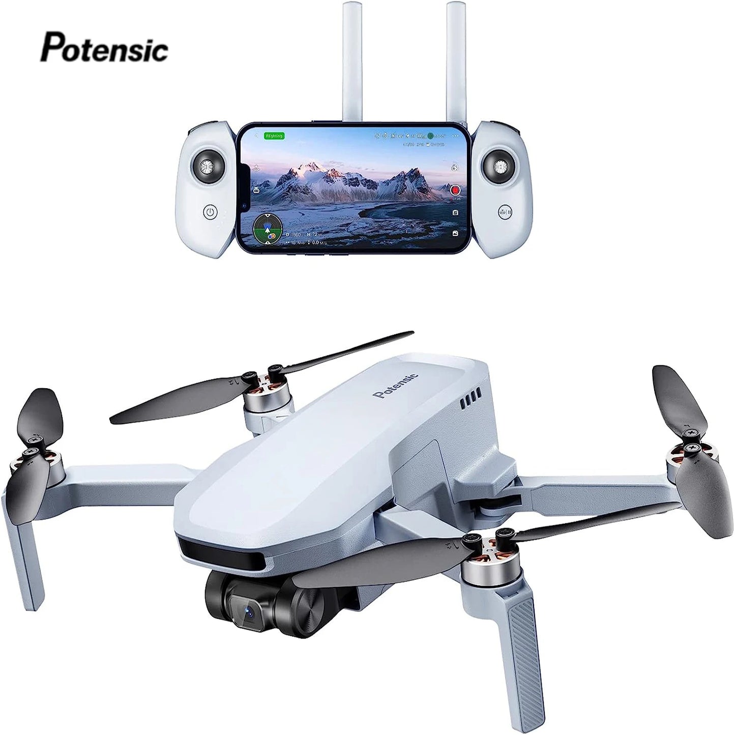 Potensic Atom SE Drone With GPS Auto Return 4K Video by S And B Enterprise