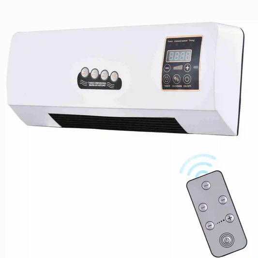Two In One Electric Heater With Fan And Digital Display by S And B Enterprise