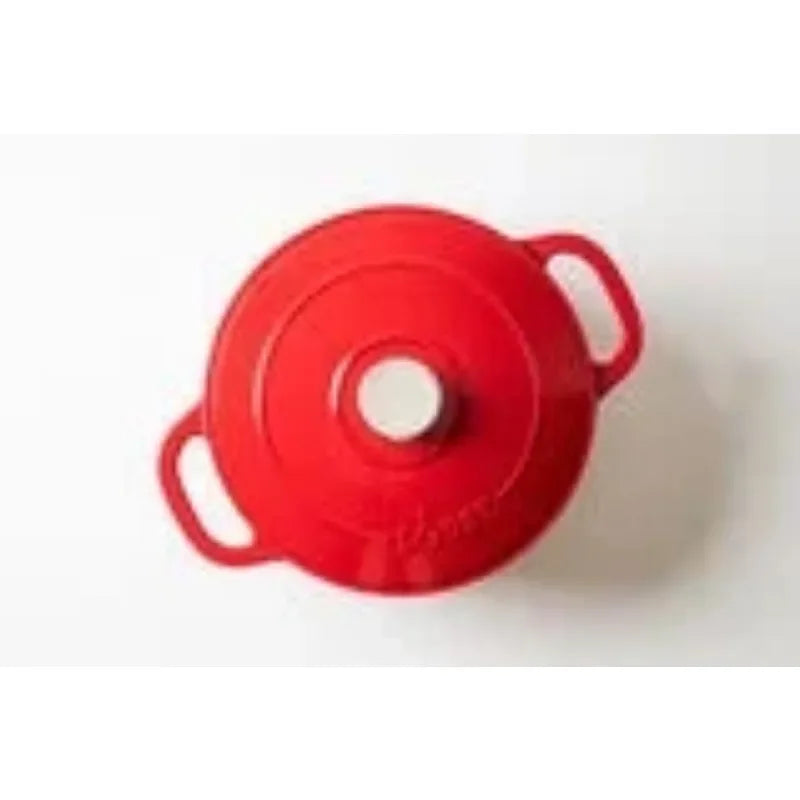 Lodge Cast Iron Enameled Dutch Oven For Everyday Cooking